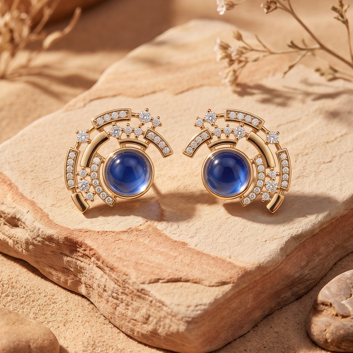 Midnight Orbit Earrings