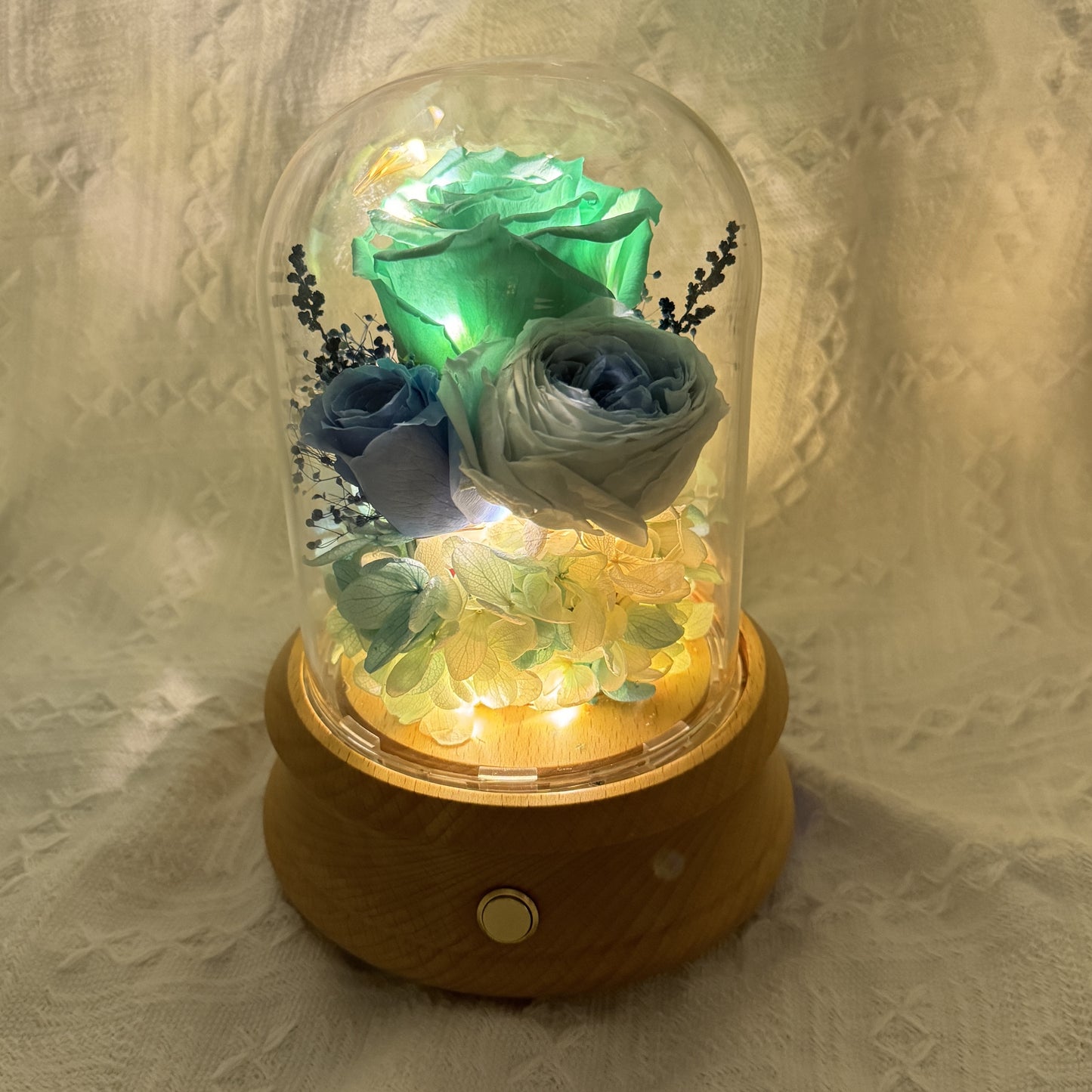 Bluetooth Speaker: Turquoise Blue - Confidence and Faith